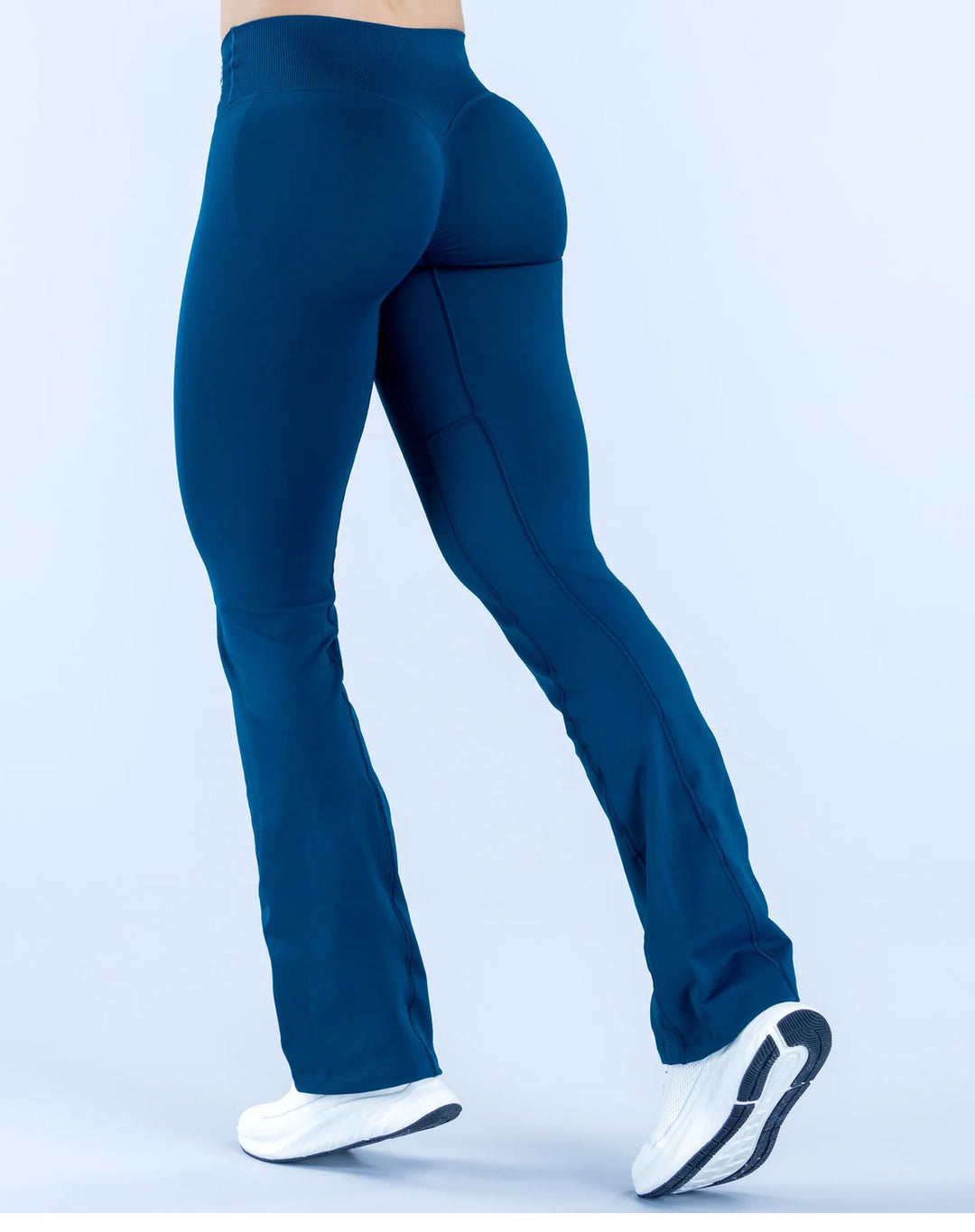 V-Shaped Crossover Waistband Butt-Lifting Scrunch Yoga Pant
