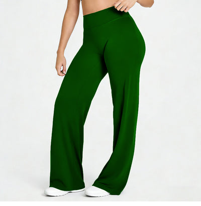 High-Waisted Y-Shaped Hip Wide Leg Yoga Pant