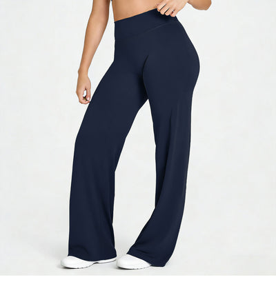 High-Waisted Y-Shaped Hip Wide Leg Yoga Pant