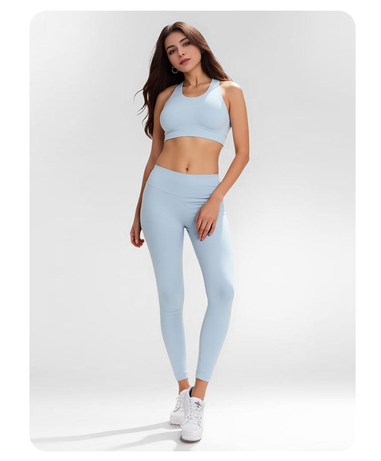 Multi-Strap Criss-Cross Back Sports Bra
