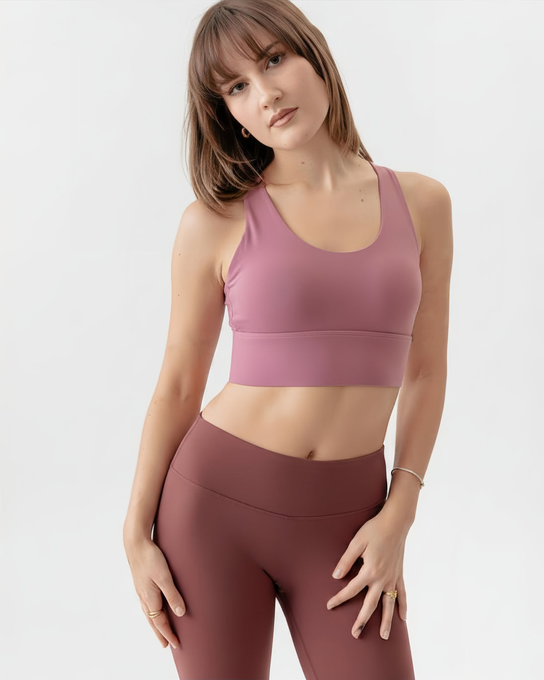 WX163_Longline Sports Bra