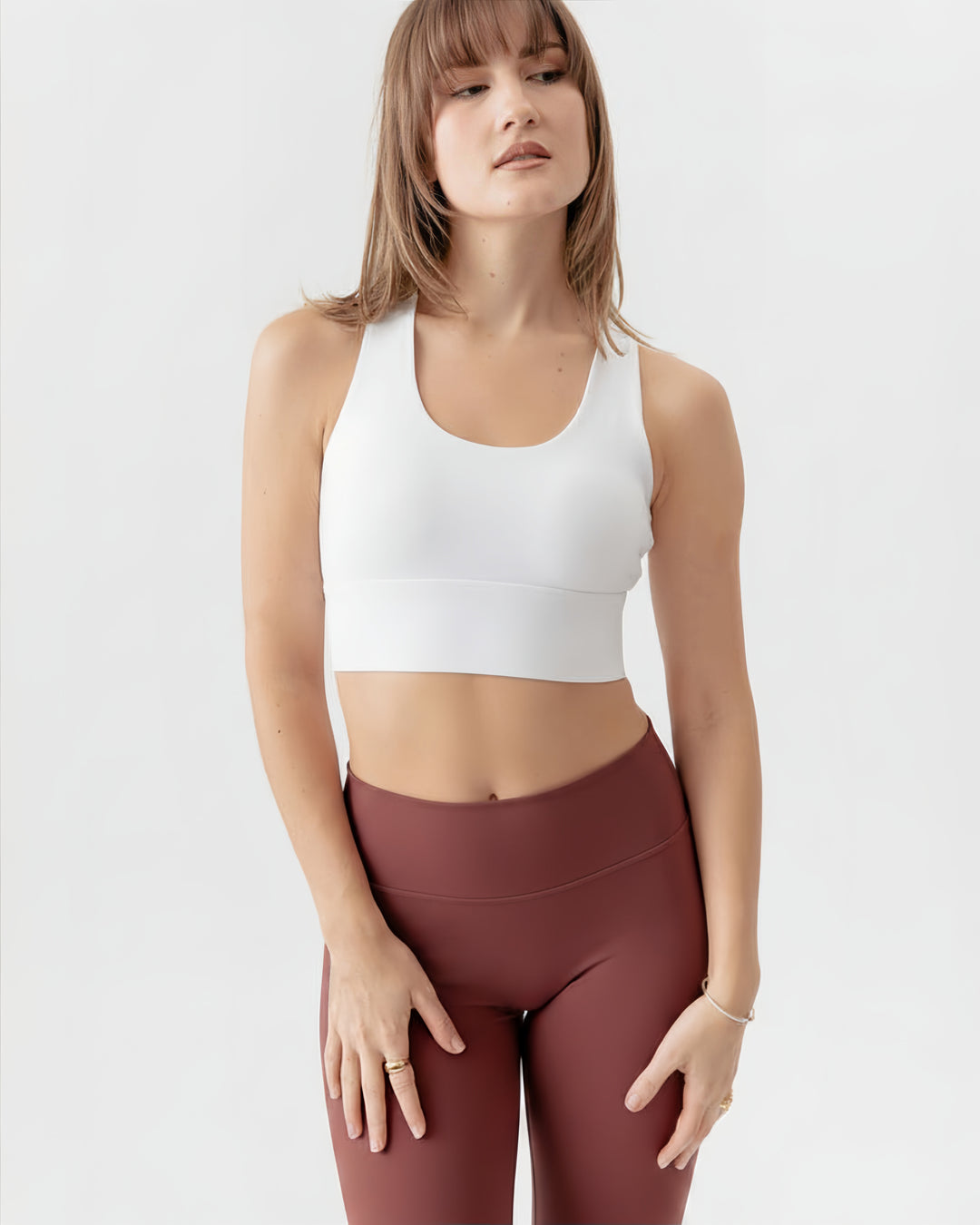 WX163_Longline Sports Bra