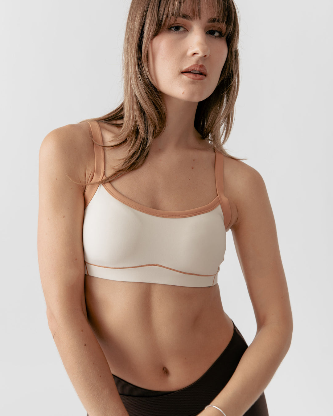 Scoop-neck Sports Bra