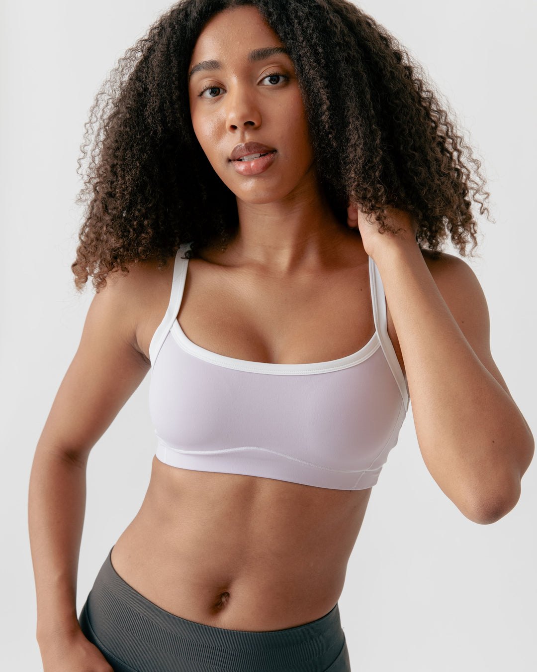 Scoop-neck Sports Bra