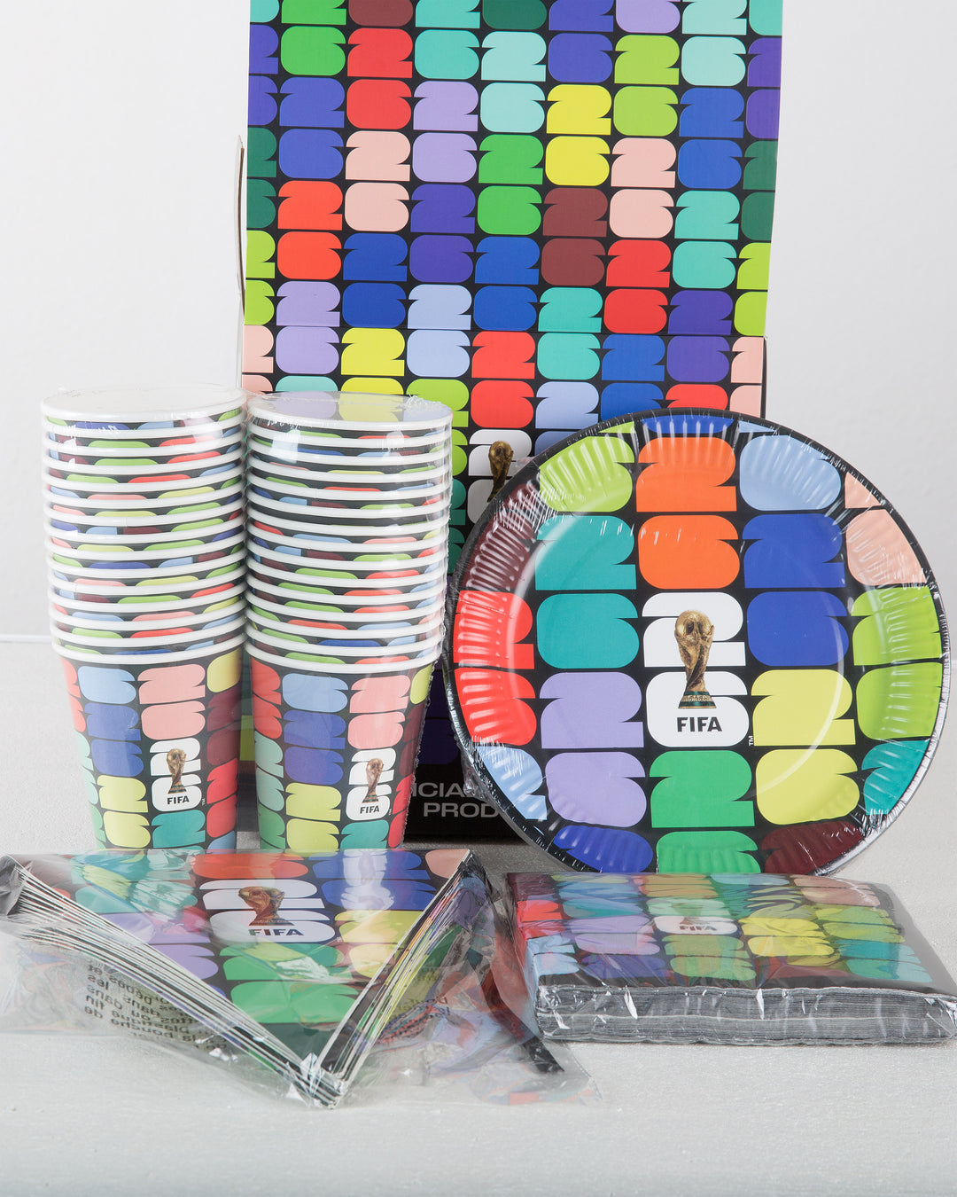 FIFA WORLD CUP2026 Disposable Party Dinnerware Set