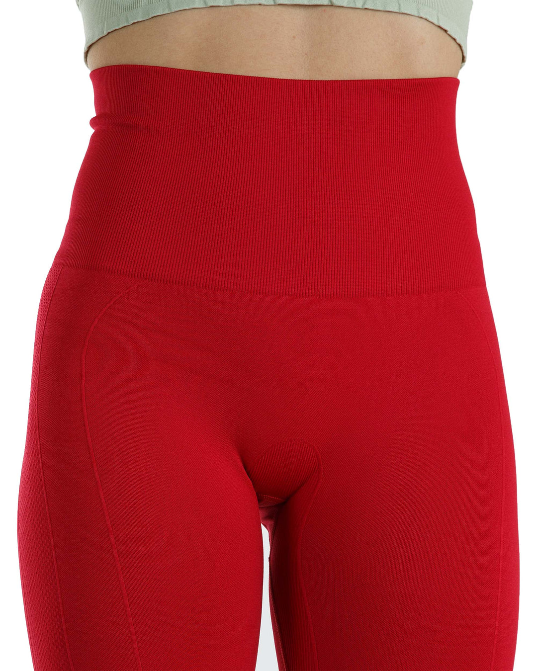 High Waist Tummy Slimming Active Thick Leggings Yoga Training Pant_Detail_1
